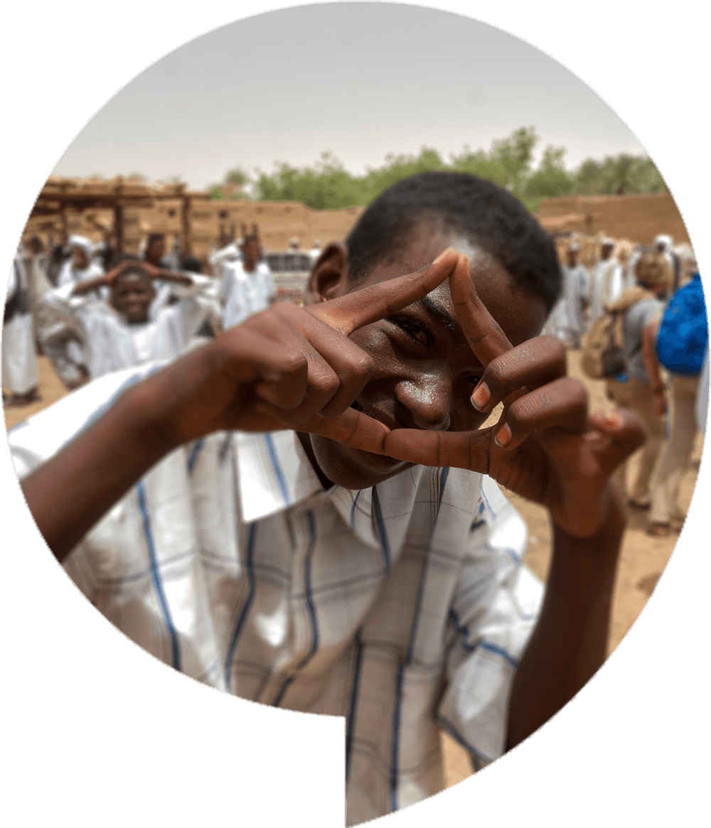 Mercado en Tanqasy en Sudan